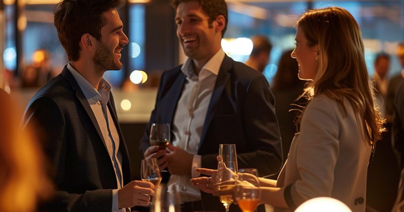 Dirigeants et entrepreneurs du Grand Roissy lors d’une rencontre business conviviale